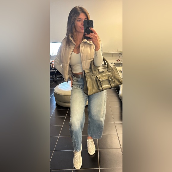 Chloe Leather Edith Satchel Bag - Picture 14 of 15